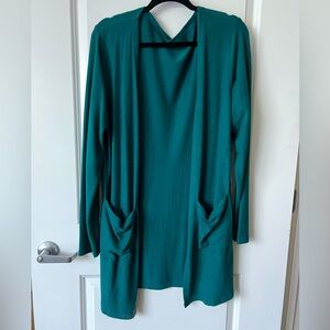NWT ZYIA Pine Lounge Boyfriend Cardigan